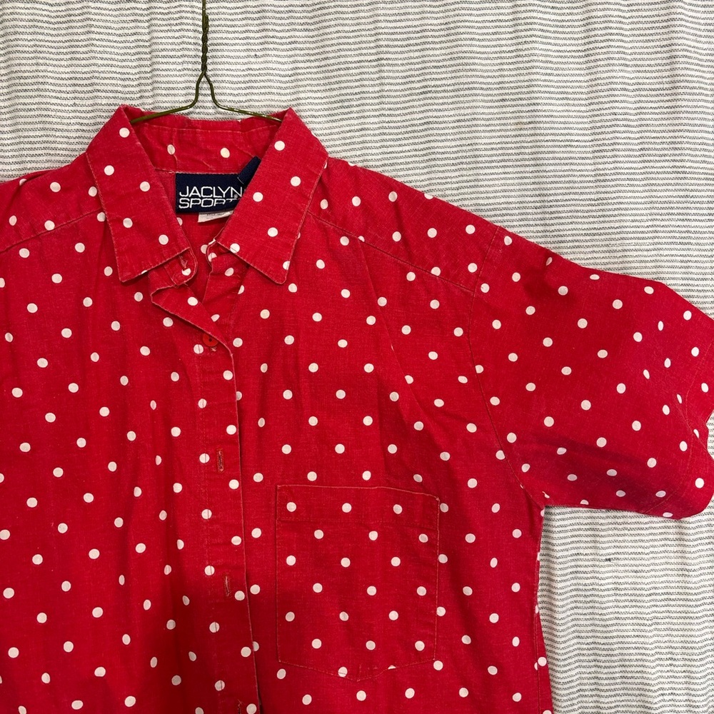 Red Polka Dot Shirt